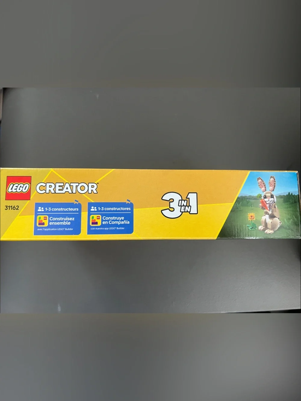 Lego three buildable